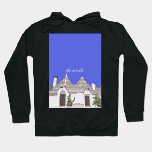 Trulli Houses Alberobello Bari Trullo Italy Hoodie